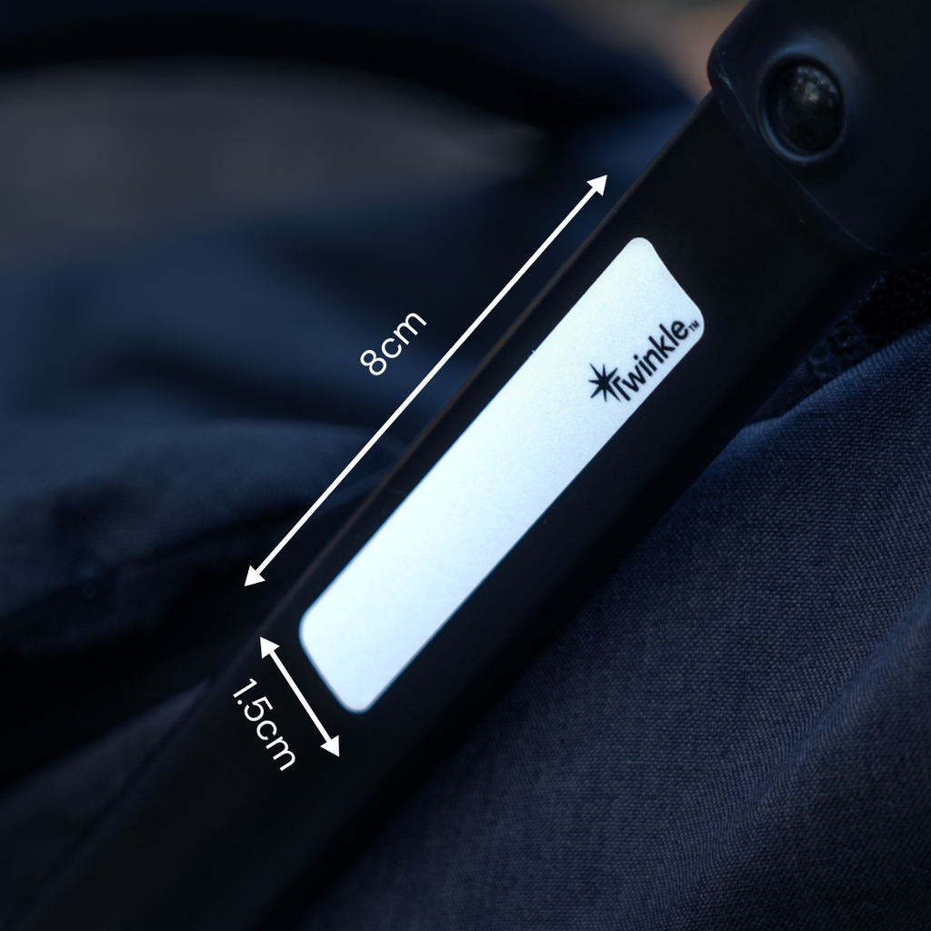 Reflective Pram Stickers (XL Pack)